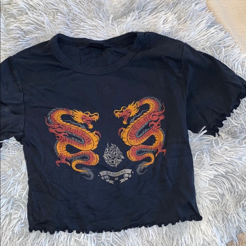 urban outfitters dragon top!